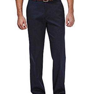 Nwt- Mens Haggar classic flat front khaki pants